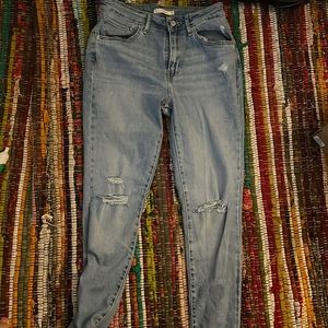 Levi 721 High Rise Skinny Jeans, size 10
